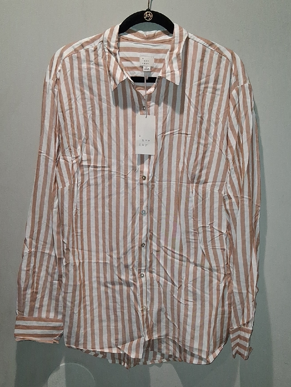 NWT "A New Day" Button Down Ladies Top